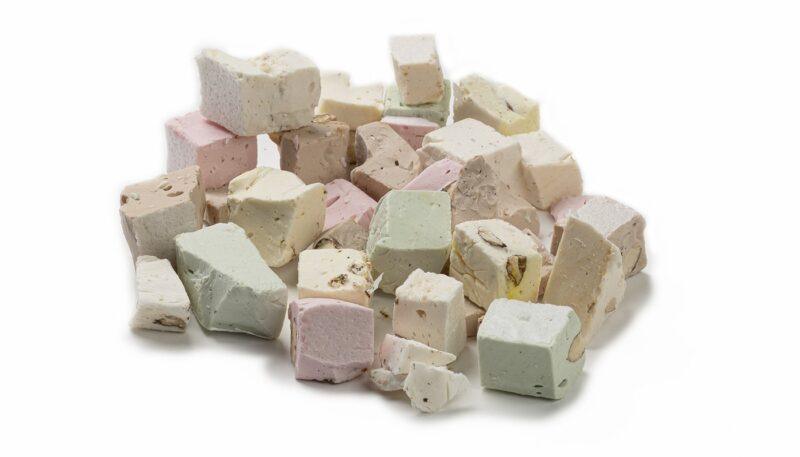 Kleuren nougat, 200 gram